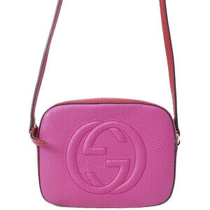 GUCCI SOHO Leather Disco Bag Shoulder